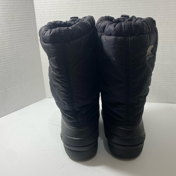 Sorel Cub Kid's Insulated Snow Boot - Black Size 4 - Picture 7 of 10